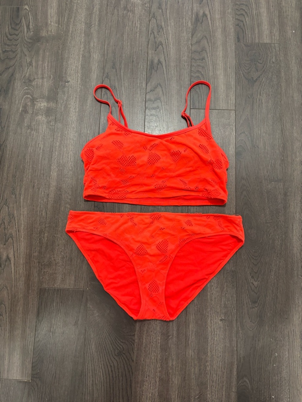 Bright Orange Aerie Bikini Set